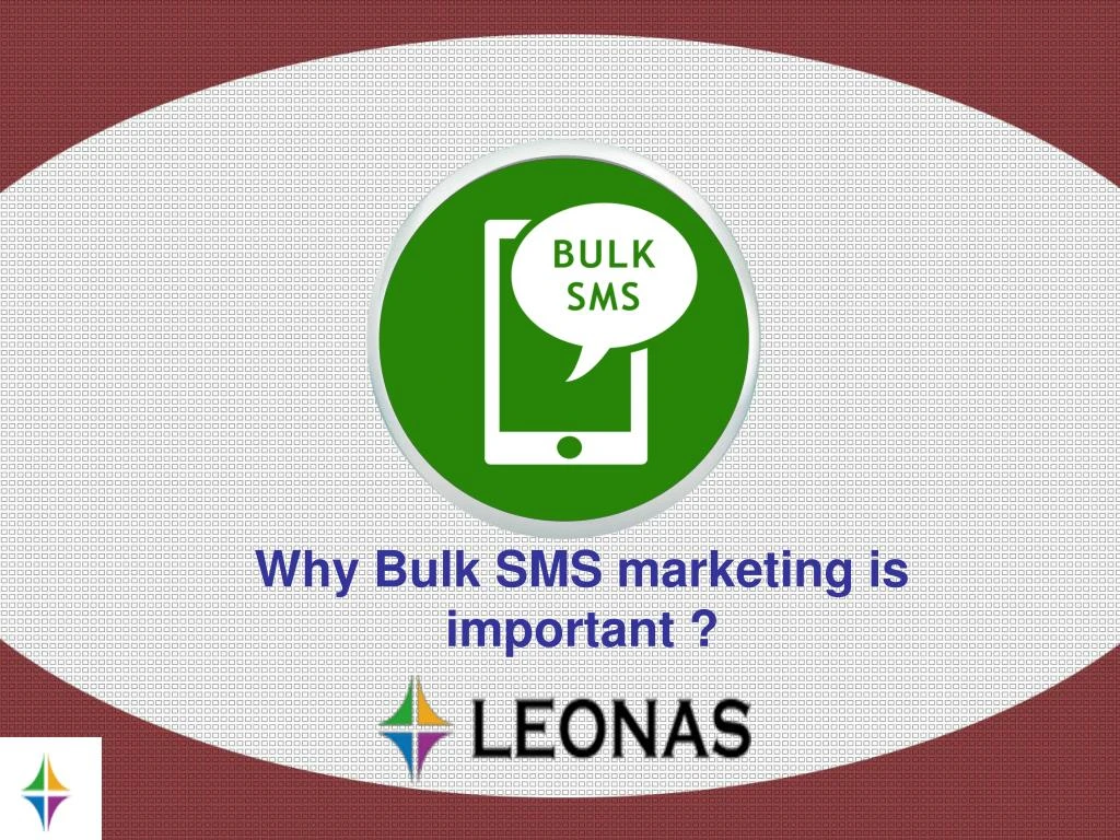 why bulk sms marketing is important