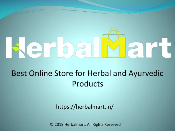 Online Pure Herbal and Ayurvedic Products Store - Herbal Mart