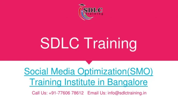 Realtime and Job Oriented SMO Training in Marathahalli, Bangalore