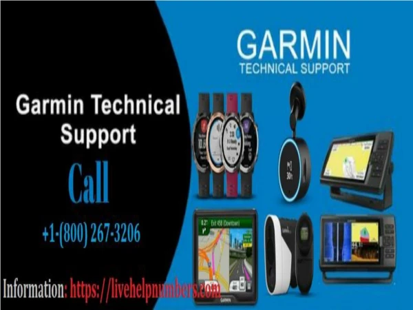 Garmin Support Number 1-800-267-3206