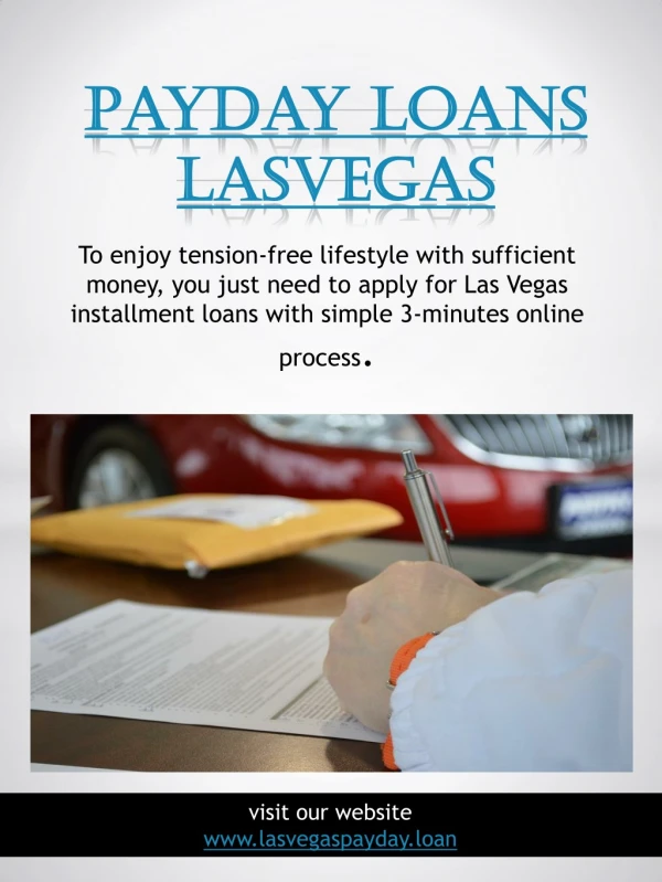 Payday Loans lasvegas | lasvegaspayday.loan