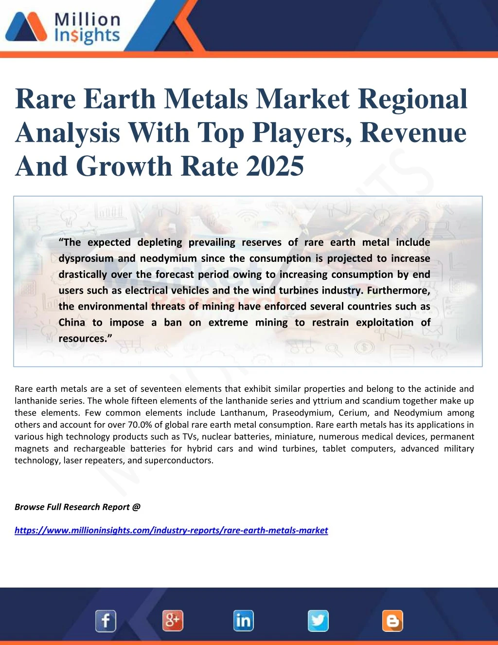 rare earth metals market regional analysis with