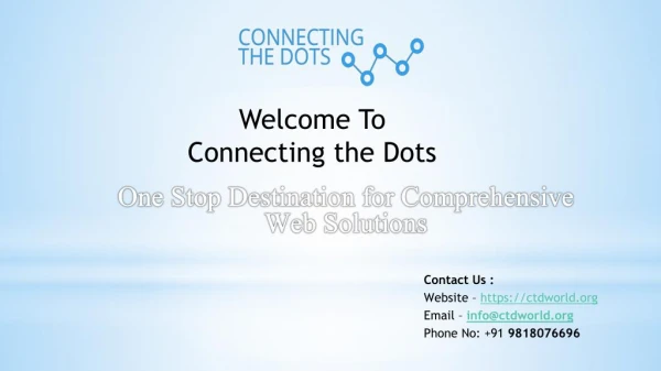 Connecting the Dots | Digital Marketing, Web Development Company