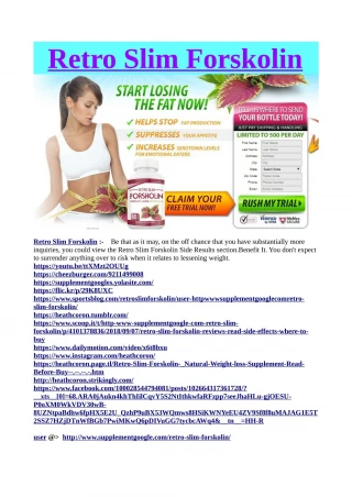 user @> http://www.supplementgoogle.com/retro-slim-forskolin/ - slide 1
