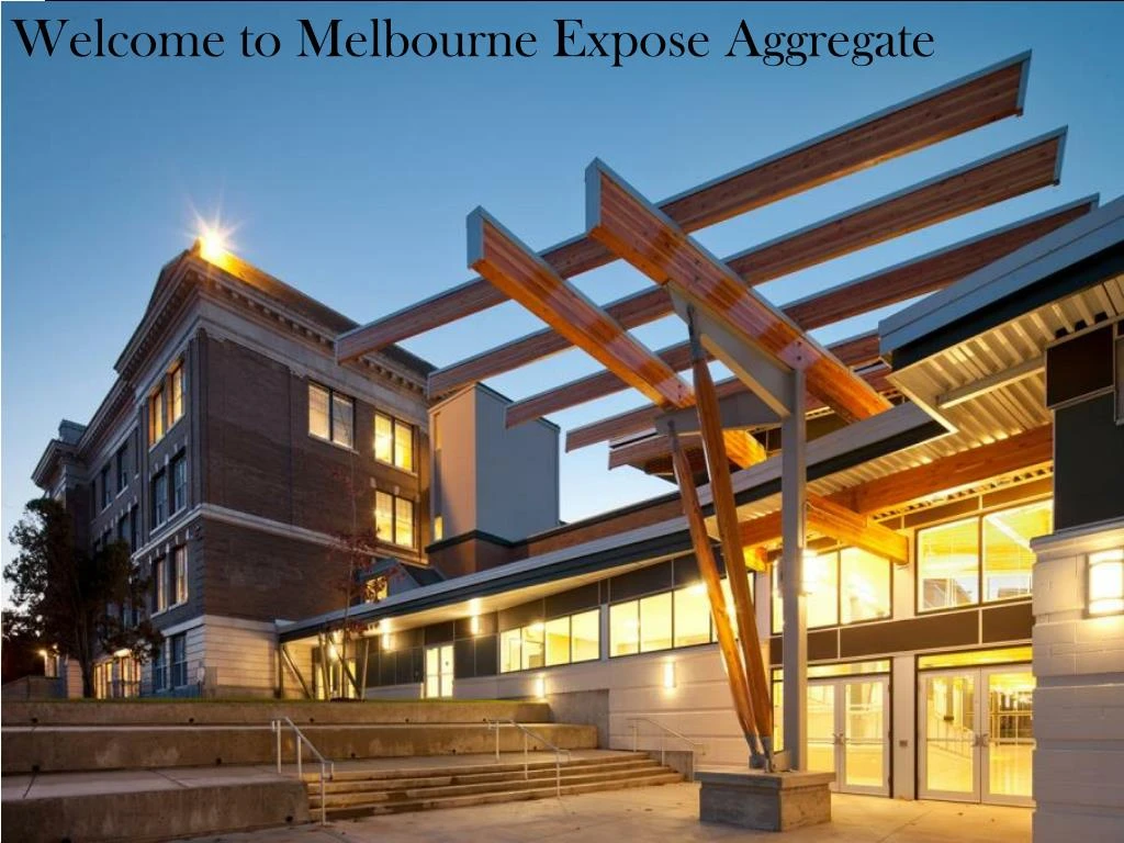 welcome to melbourne expose aggregate