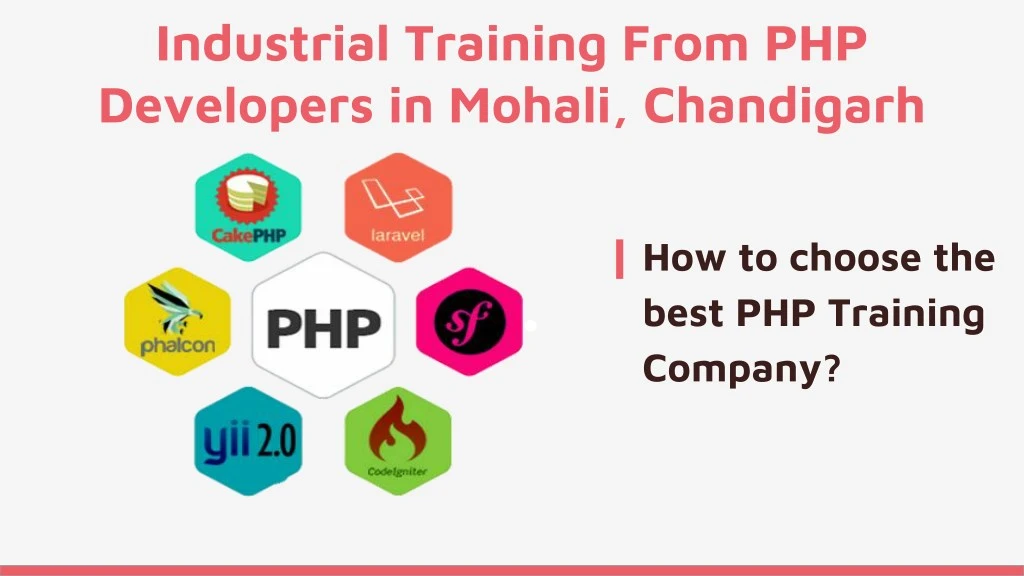 industrial training from php developers in mohali