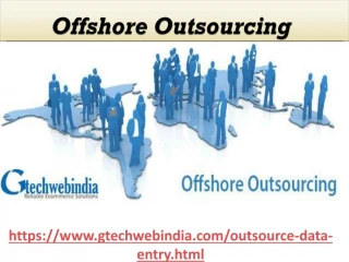 Best outsource data entry services | offshore outsourcing - slide 1