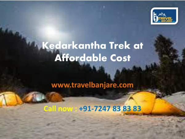 Kedarkantha Trek at Affordable Cost- Travel Banjare