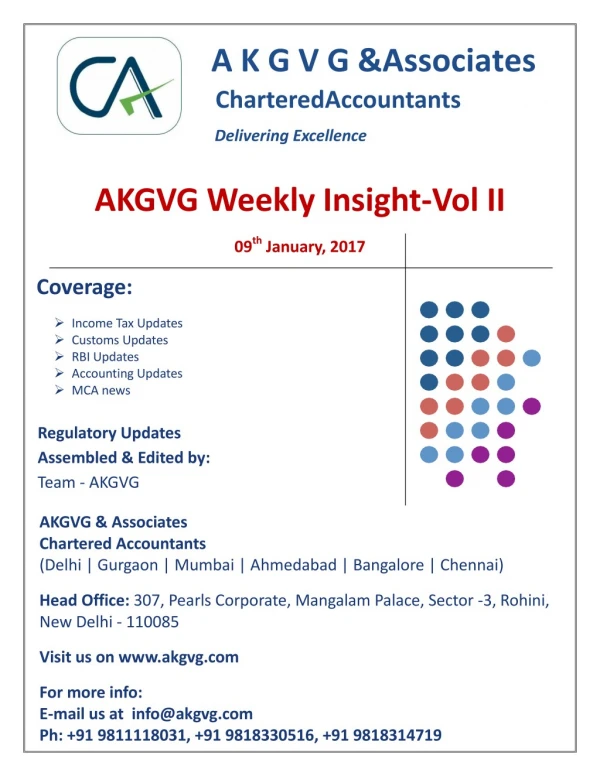 Your Income Tax Advisor - AKGVG and Associates