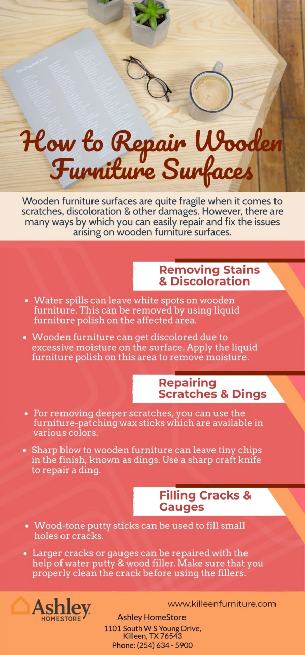 How To Repair Wooden Furniture Surfaces