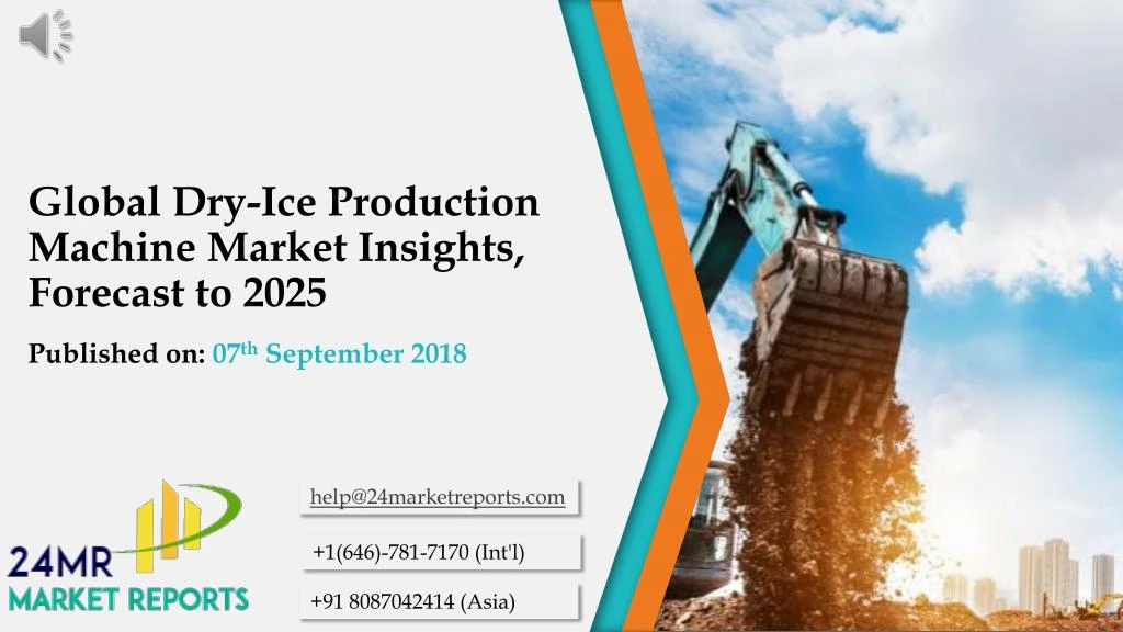 global dry ice production machine market insights forecast to 2025