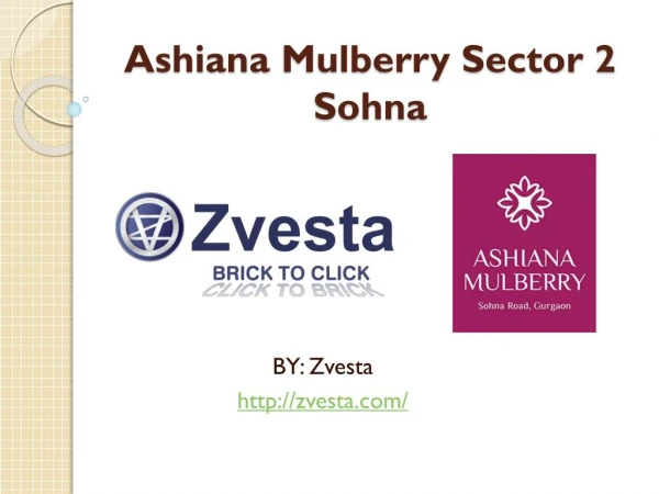Ashiana Mulberry Sector 2 Sohna