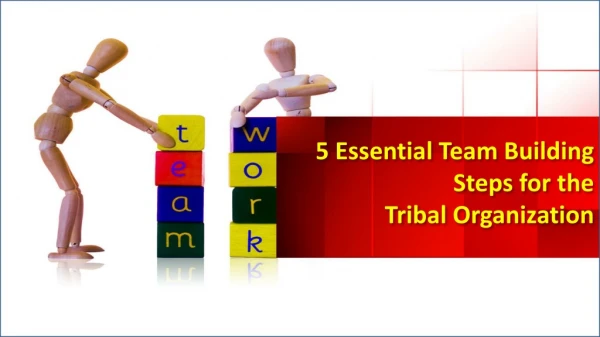 Essential Team Building Steps for the Tribal Organization