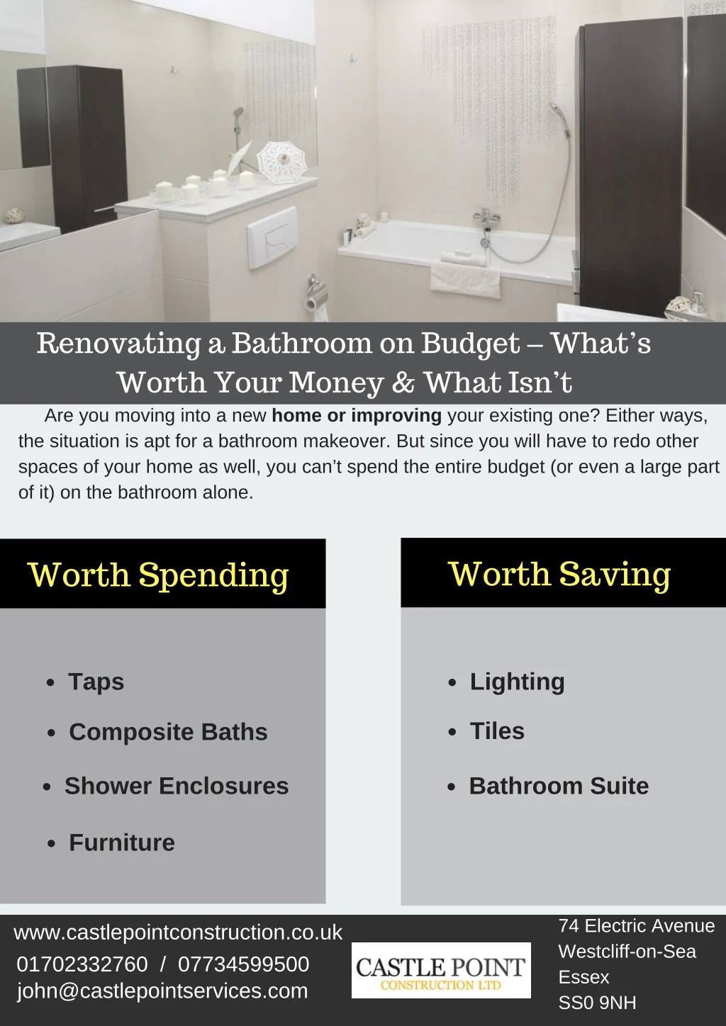 renovating a bathroom on budget what s worth your
