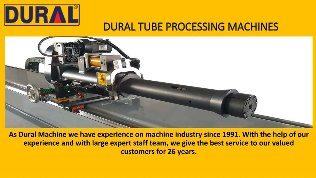 dural tube processing machines