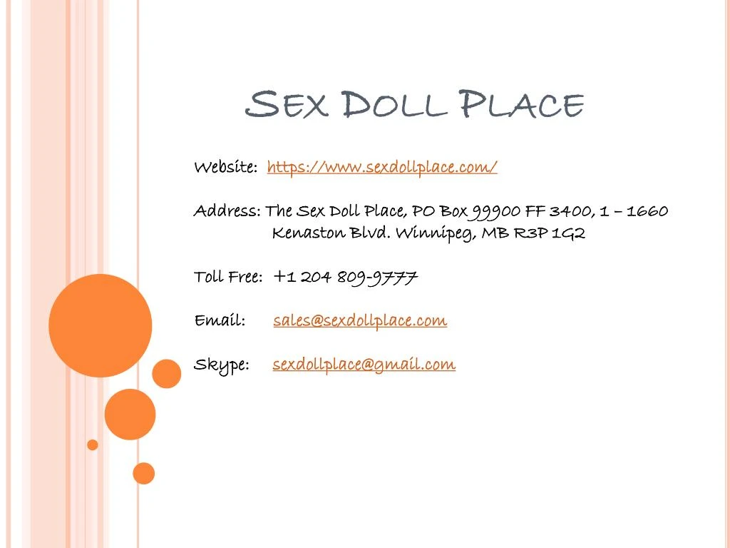 sex doll place