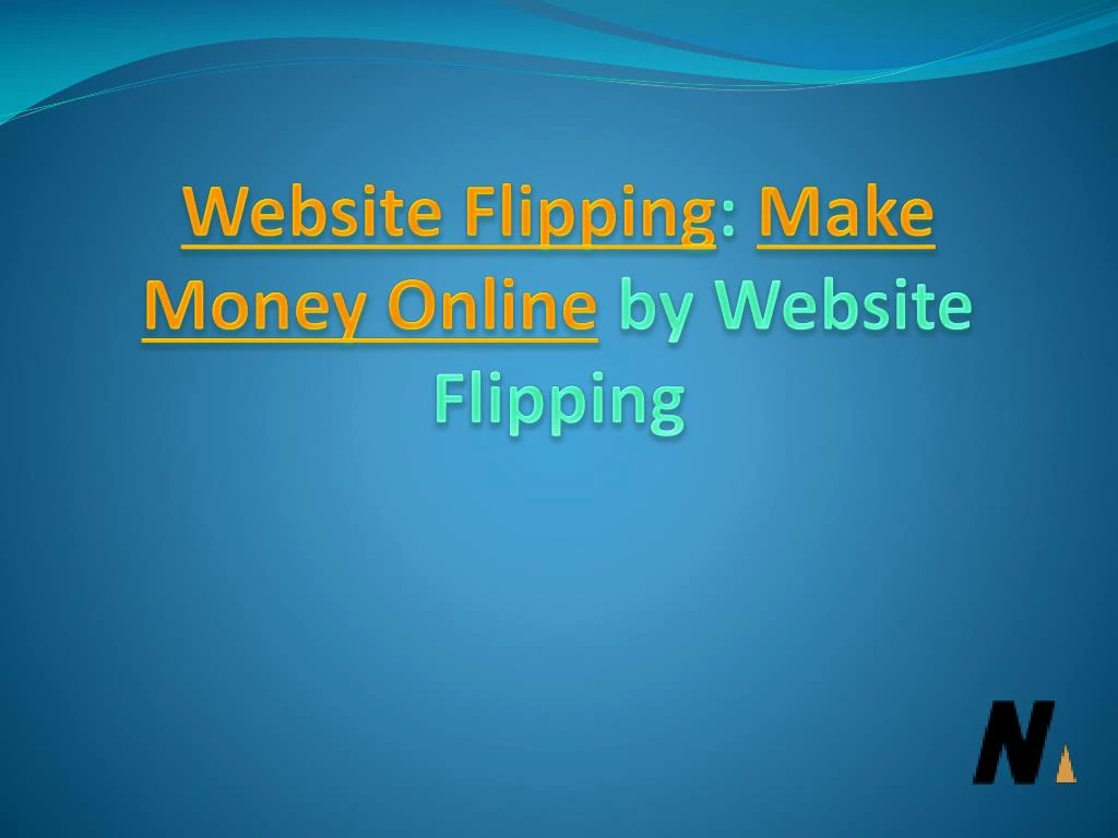 website flipping make money online by website flipping