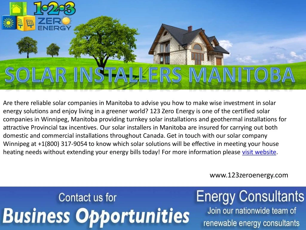 are there reliable solar companies in manitoba