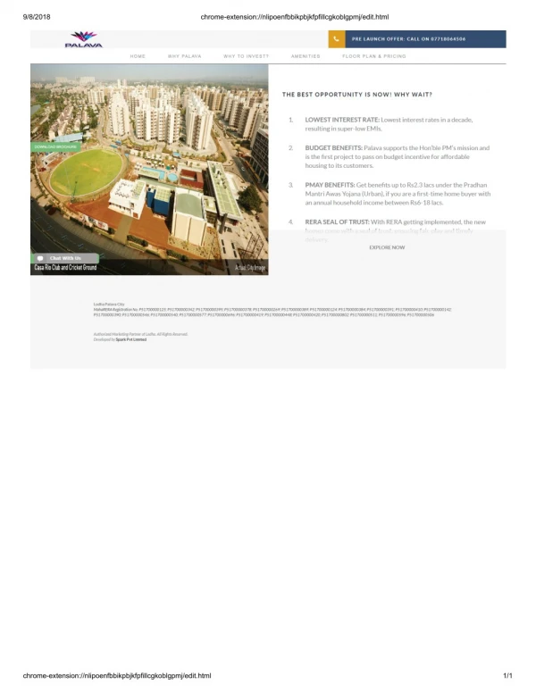 Buy Luxury Homes in Lodha Palava City Mumbai