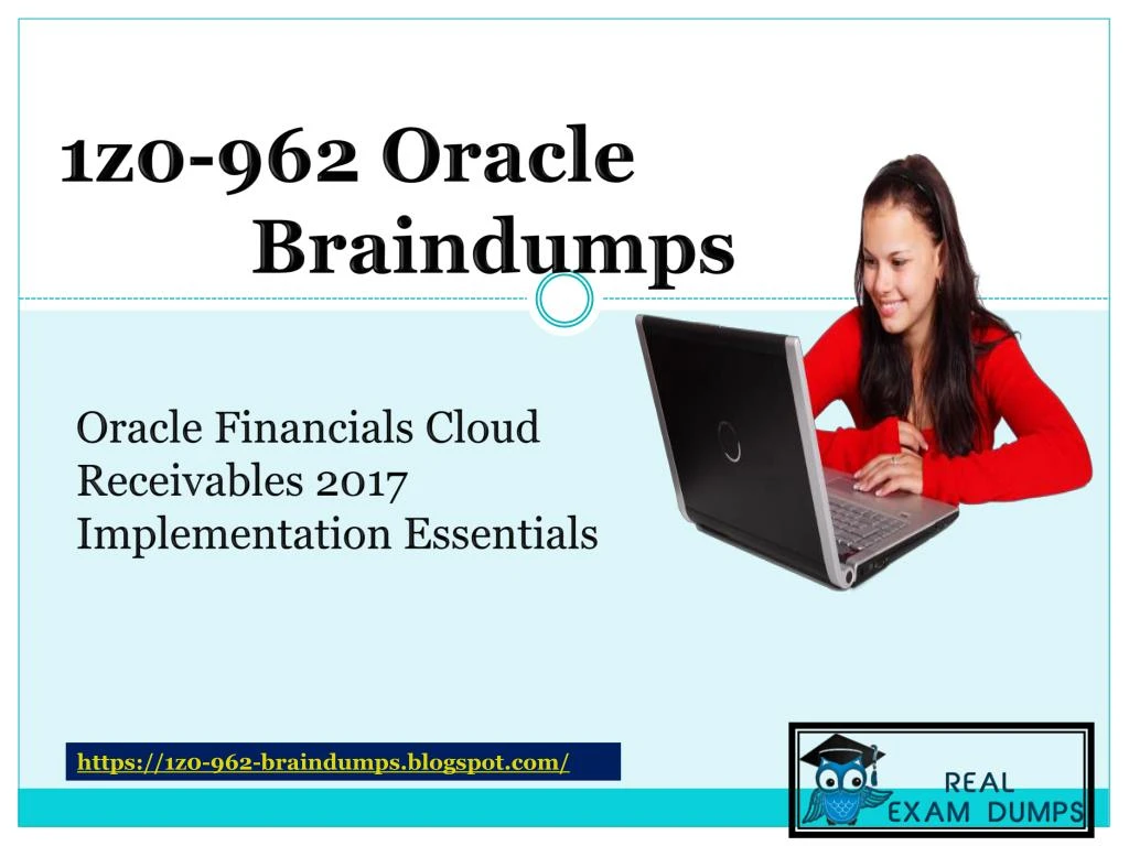 1z0 962 oracle braindumps