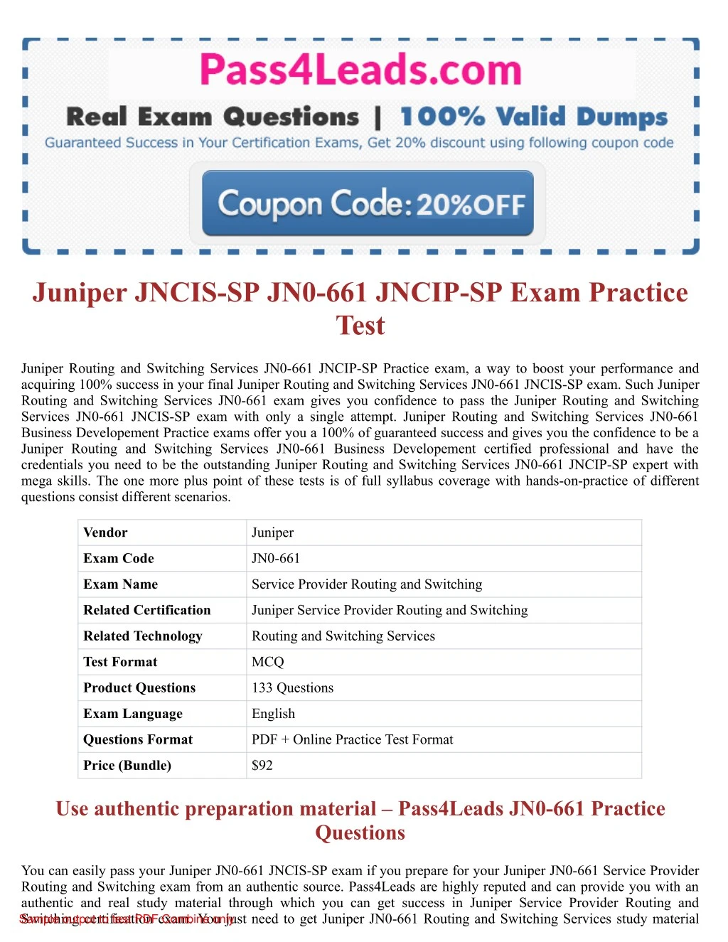 juniper jncis sp jn0 661 jncip sp exam practice