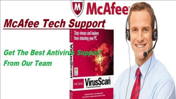 Mcafee Tech Support