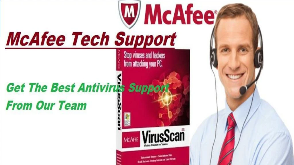 mcafee tech support