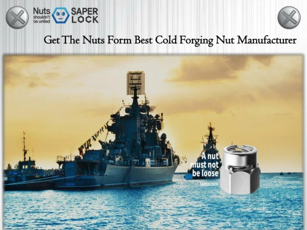 Get The Nuts Form Best Cold Forging Nut Manufacturer