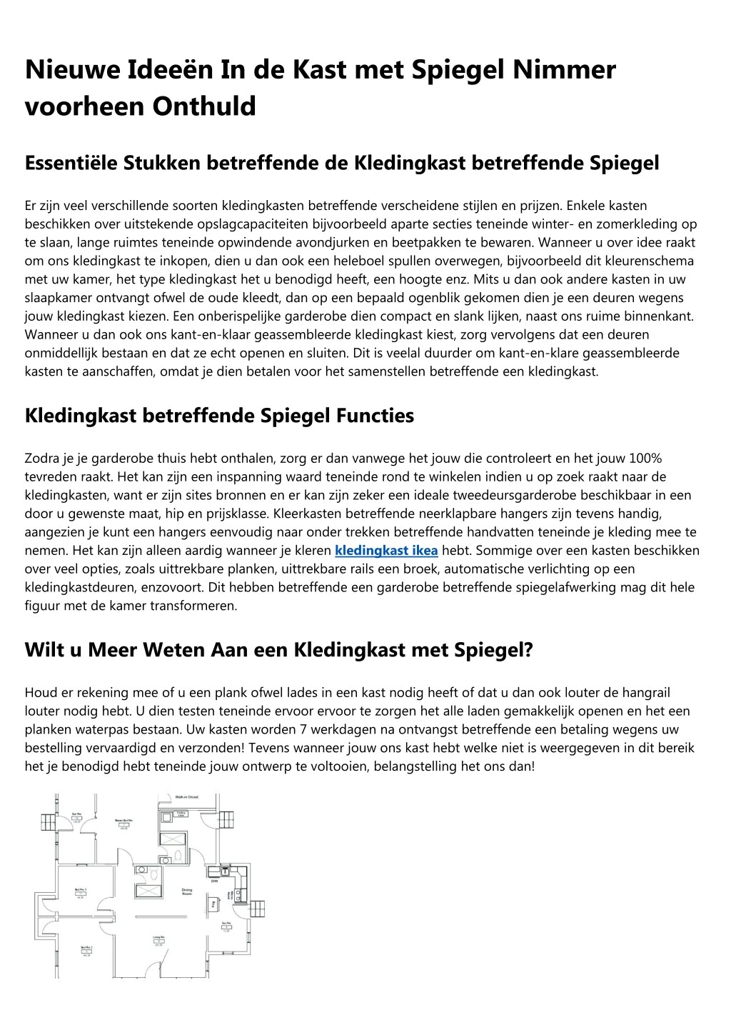 nieuwe idee n in de kast met spiegel nimmer