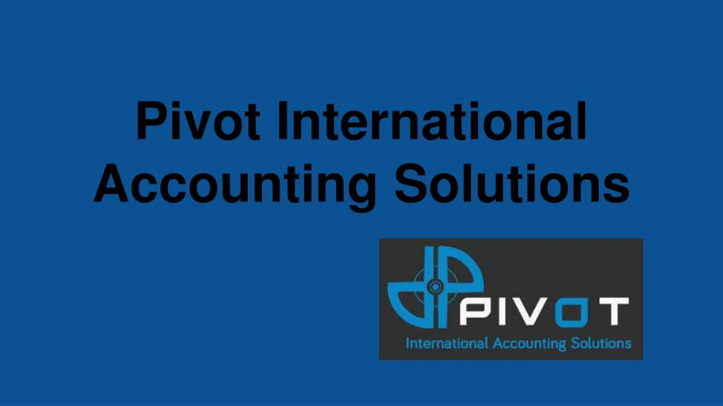 pivot international accounting solutions