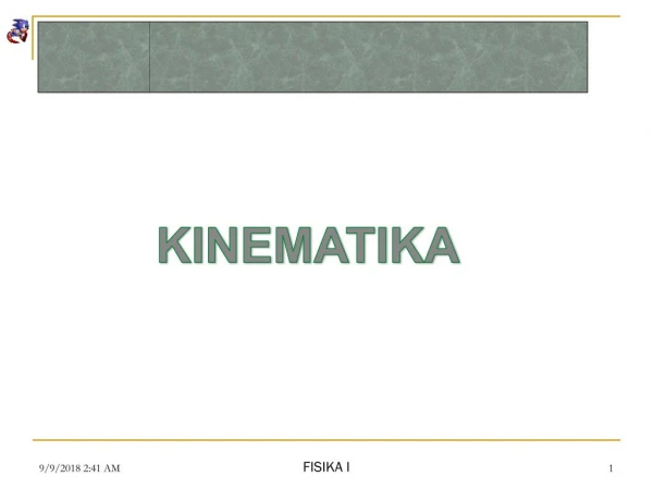 kinematika