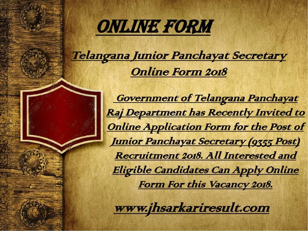 online form