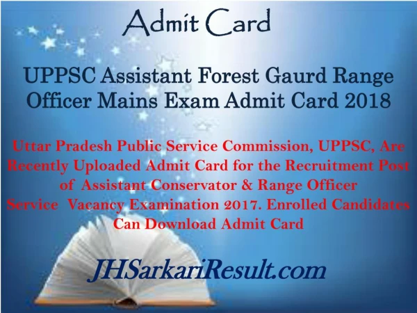 admit card