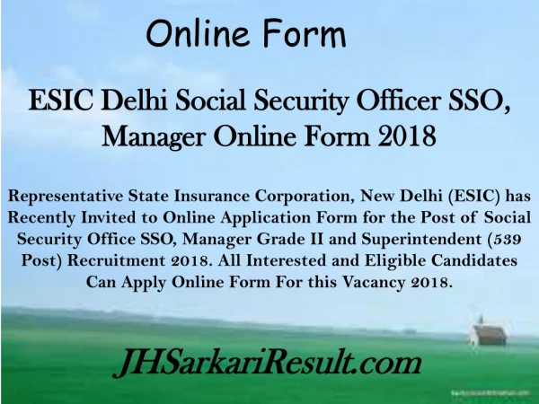 online form