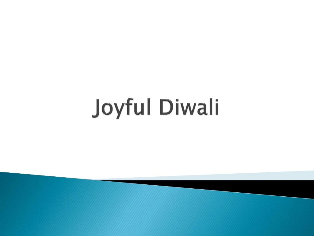 joyful diwali