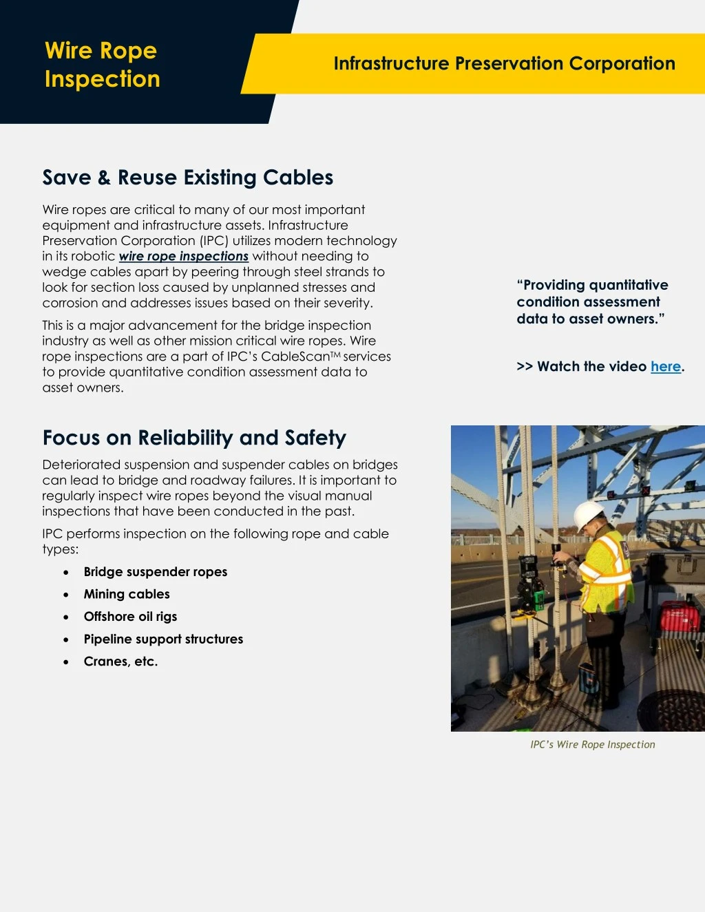 PPT - Wire Rope Inspection PowerPoint Presentation, free download