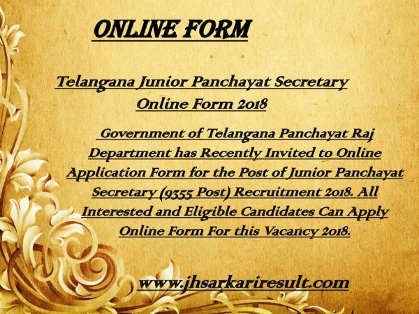 online form