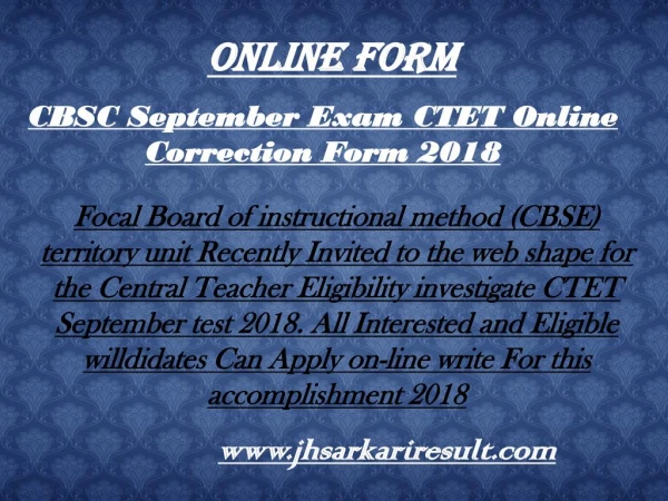 online form