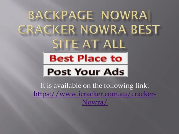 Backpage Nowra| cracker-Nowra best site at all