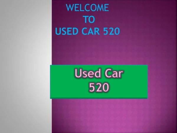Used Cars For Sale US | Cheap Second Hand Cars | Usedcar520