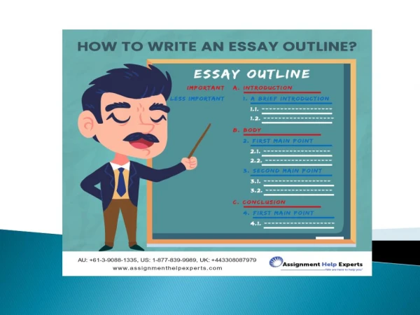 How to write an essay outline?