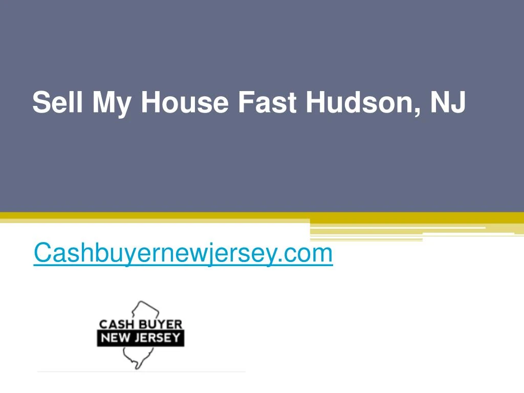 sell my house fast hudson nj