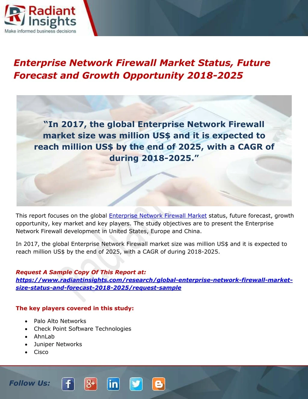 enterprise network firewall market status future