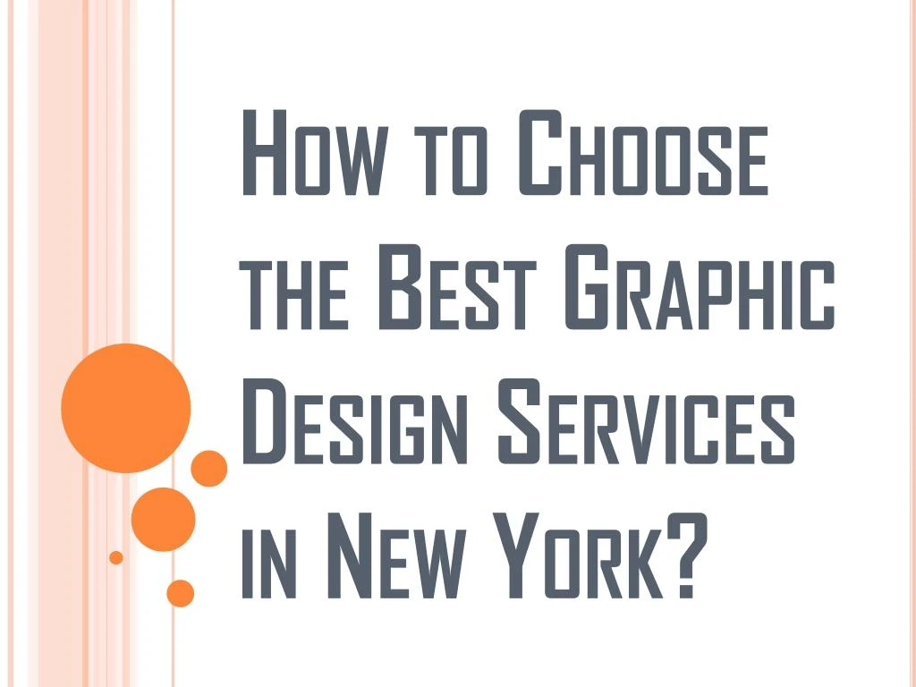 how to choose the best graphic design services in new york