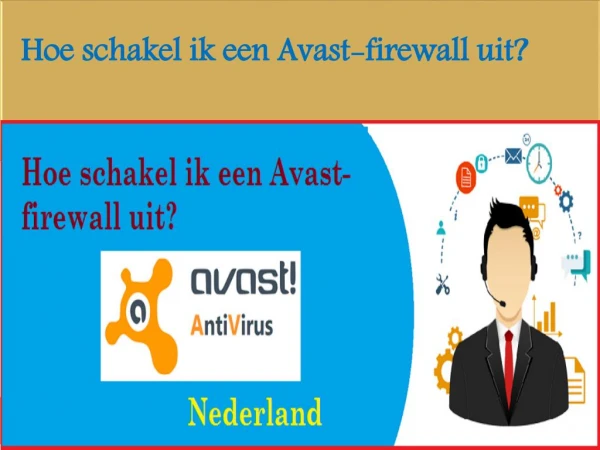 Hoe schakel ik een Avast-firewall uit?