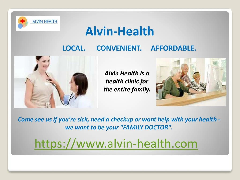 alvin health