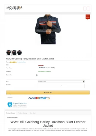 WWE Jacket - slide 1