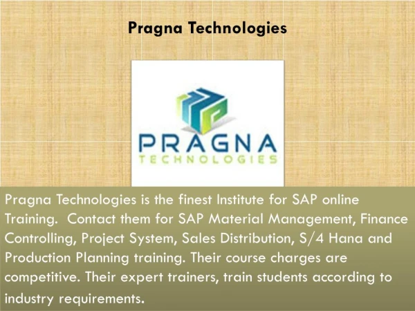 SAP PP Online Training
