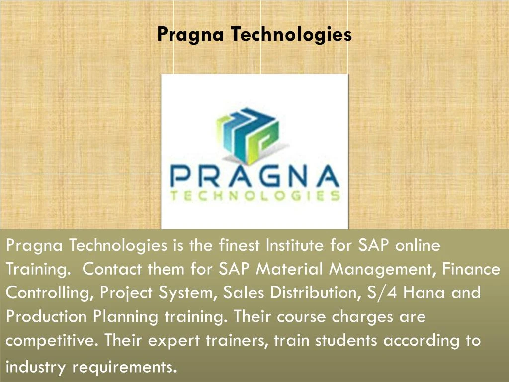pragna technologies