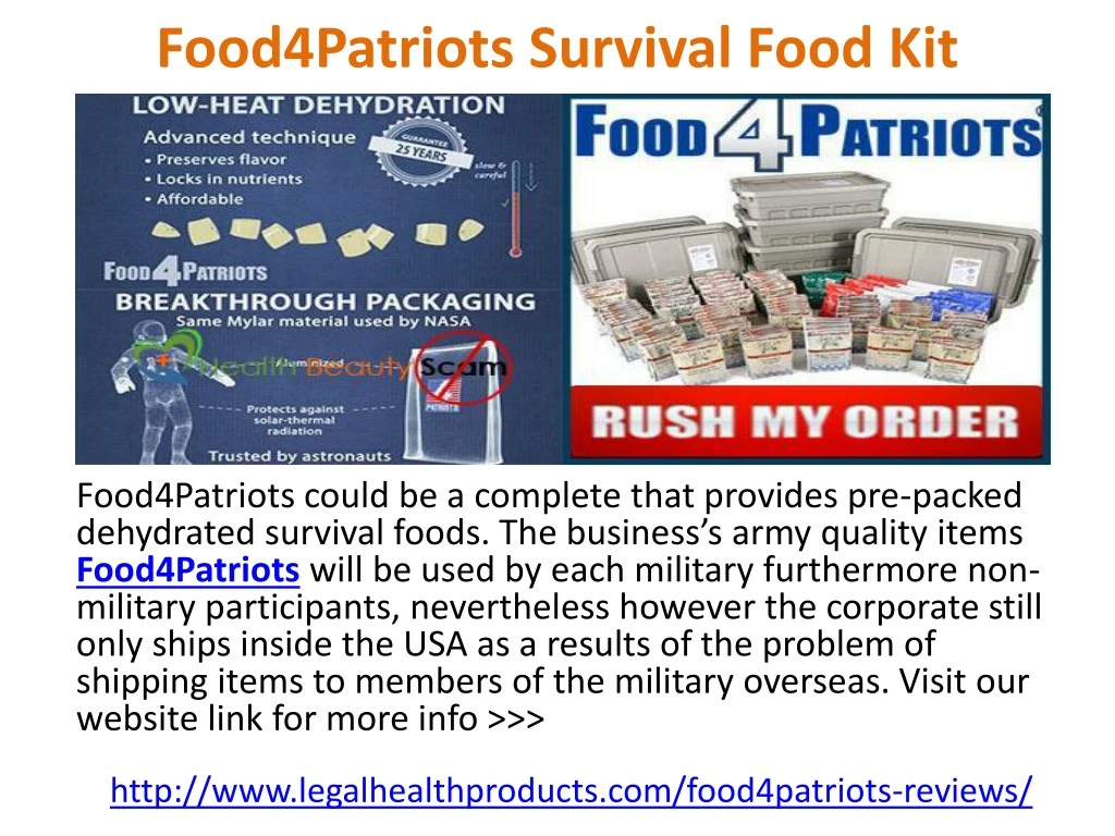 food4patriots survival food kit